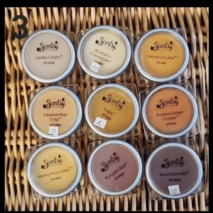 Scentsy Wax Large Testers Set of 9